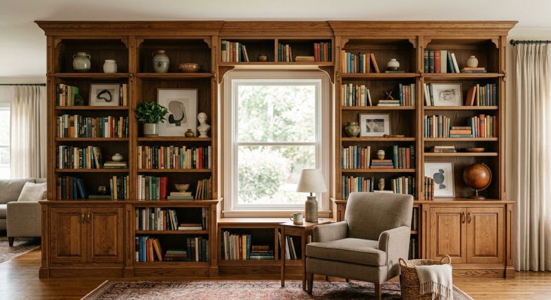 Bookshelves Installation in Fairfax, VA