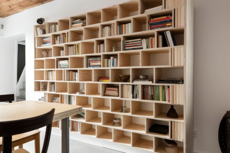 Built In Bookcase Installation in Fairfax, VA